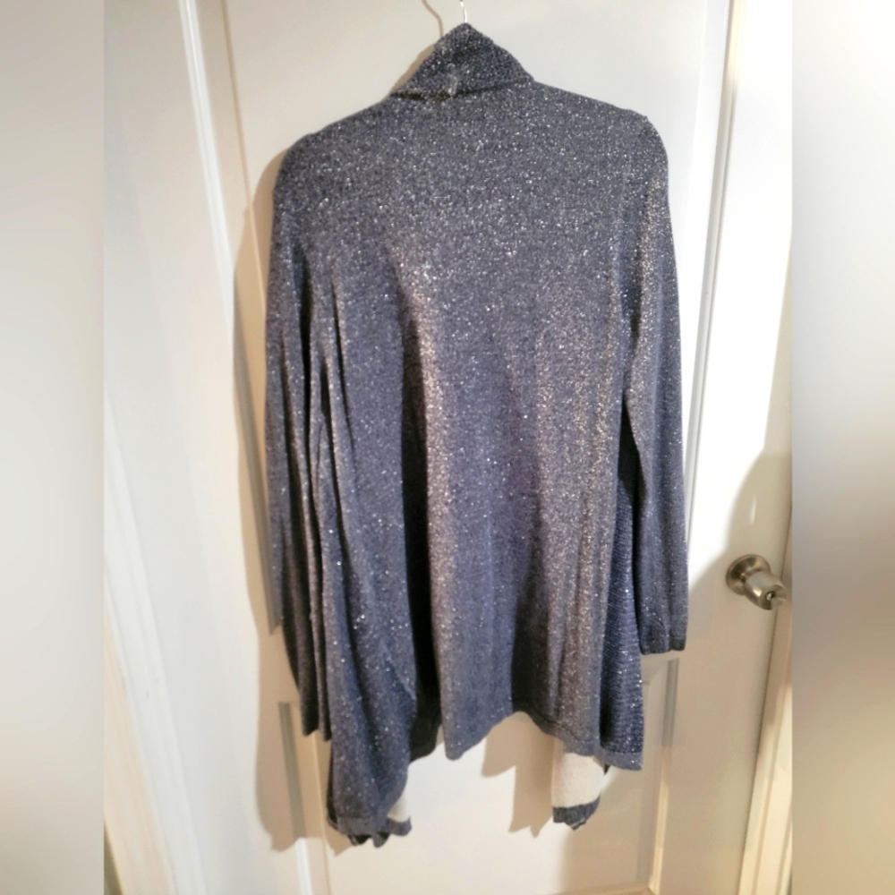 Shimmer Long Sleeve Cover Cardigan